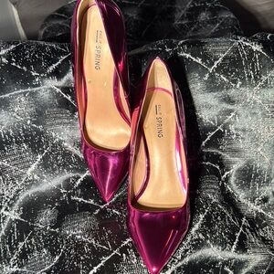 Call It Spring Pink Elegant Heels